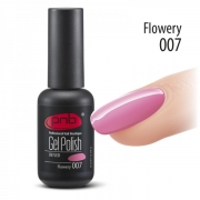 Гель-лак PNB 007 Flowery - UV Gel Polish PNB (8 ml)