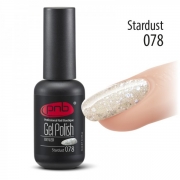 Гель-лак PNB 078 Stardust - UV Gel Polish PNB (8 ml)