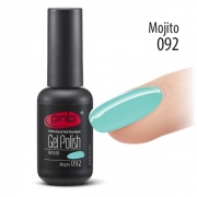 Гель-лак PNB 092 Mojito - UV Gel Polish PNB (8 ml)