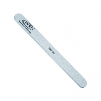 Пилка для ногтей PNB 100/180 Grey, прямая