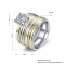 Кольцо позолота 18K арт.2419
