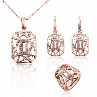 Комплект украшений позолота 18K арт.50070