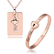 Комплект украшений позолота 18K арт.10119