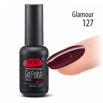 Гель-лак PNB 127 Glamour - UV Gel Polish PNB (8 ml)