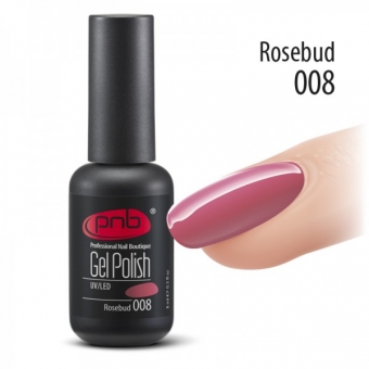 Гель-лак PNB 008 Rosebud - UV Gel Polish PNB (8 ml)
