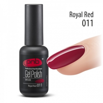 Гель-лак PNB 011 Royal Red - UV Gel Polish PNB (8 ml)