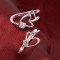 Посеребренные серьги s925 арт.2352