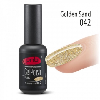 Гель-лак PNB 042 Golden Sand - UV Gel Polish PNB (8 ml)