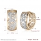 Серьги позолота 18k арт.2303