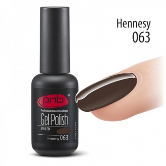Гель-лак PNB 063 Hennesy - UV Gel Polish PNB (8 ml)