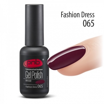 Гель-лак PNB 065 Fashion Dress - UV Gel Polish PNB (8 ml)