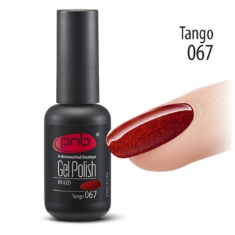 Гель-лак PNB 067 Tango - UV Gel Polish PNB (8 ml)