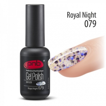 Гель-лак PNB 079 Royal Night - UV Gel Polish PNB (8 ml)
