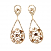 Серьги Crystal~Swarovski арт.21166k