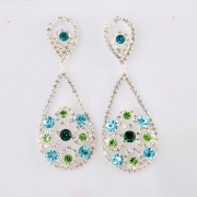 Серьги Crystal~Swarovski арт.21166g