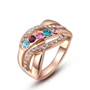 Кольцо Crystal~Swarovski арт.7087