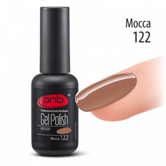 Гель-лак PNB 122 Mocca - UV Gel Polish PNB (8 ml)