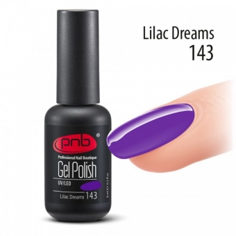 Гель-лак PNB 143 Lilac Drems - UV Gel Polish PNB (8 ml)