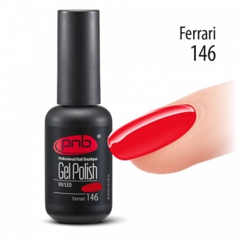 Гель-лак PNB 146 Ferrari - UV Gel Polish PNB (8 ml)