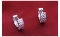 Посеребренные серьги s925 арт.2481