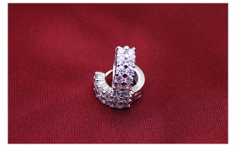 Посеребренные серьги s925 арт.2481