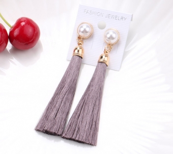 Серьги кисточки арт.2299-6