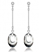 Серьги Crystal~Swarovski арт.7017