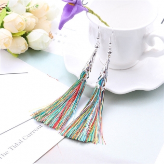 Серьги кисточки арт.2302-5