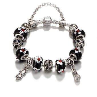 Браслет Pandora Style Муранское стекло арт.2218