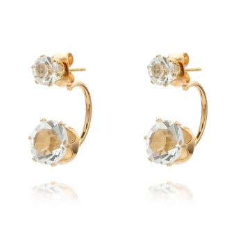 Серьги позолота 18k арт.2076