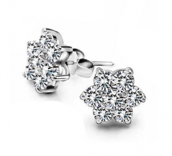 Серьги Crystal~Swarovski арт.2483