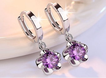 Серьги Crystal~Swarovsk арт.2513-1