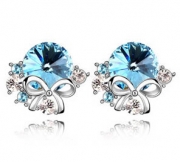 Серьги Crystal~Swarovski арт.7016