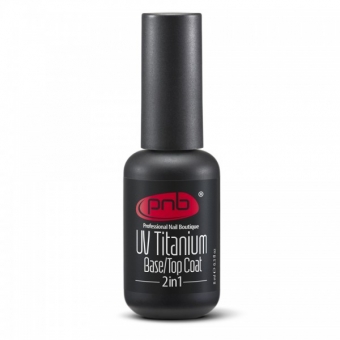 UV Titanium Base/Top Coat 2-in-1 PNB (17 ml) - Титановое покрытие 2-в-1 PNB (17 мл)