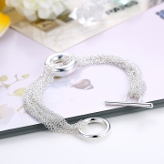 Посеребренный браслет s925 арт.10483