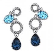 Серьги Crystal~Swarovski арт.21154