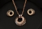 Комплект украшений позолота 18K арт.50040