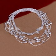 Посеребренный браслет арт.2993