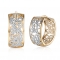 Серьги позолота 18k арт.2303
