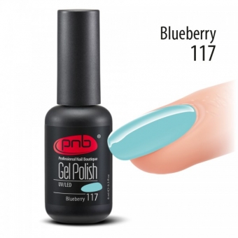 Гель-лак PNB 117 Blueberry - UV Gel Polish PNB (8 ml)