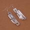 Посеребренные серьги s925 арт.3089