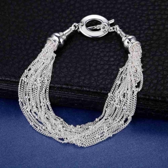 Посеребренный браслет арт.3071