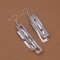 Посеребренные серьги s925 арт.3089