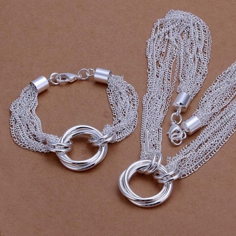 Комплект украшений sterling 925 арт.10601