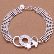 Посеребренный браслет s925 арт.00942