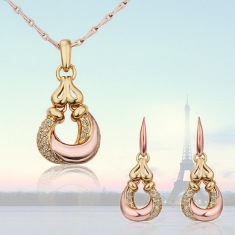 Комплект украшений позолота 18K арт.10097