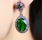 Серьги Crystal~Swarovski арт.868