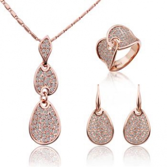 Комплект украшений позолота 18K арт.00205