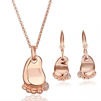 Комплект украшений позолота 18K арт.10124
