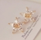 Серьги позолота 18K арт.30009